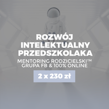 Załaduj obraz do przeglądarki galerii, Rozwój Intelektualny Przedszkolaka | Mentoring Rodzicielski™